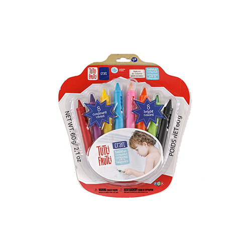 8ks omyvatelných pastelek Kids Bath Time Paints na kreslení